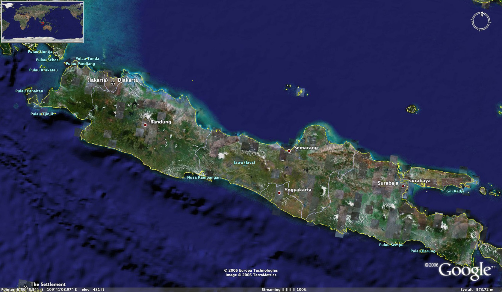 peta satelit indonesia
